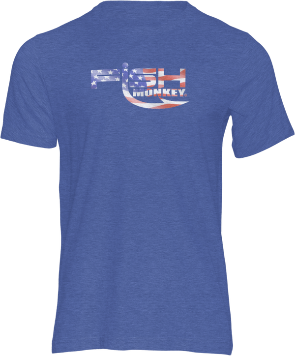 Americana Monkey        T-Shirt