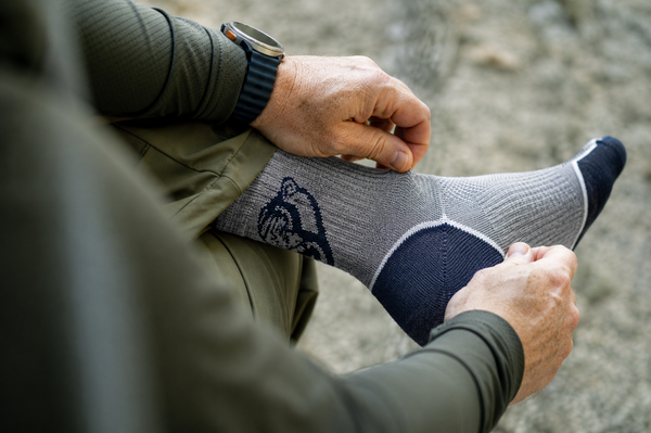 Lightweight Guide Series Mini Crew Fishing & Hunting Socks