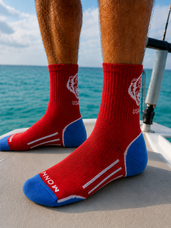 Lightweight Guide Series Mini Crew Fishing & Hunting Socks