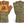 Wooly Precision Grip Half Finger Glove