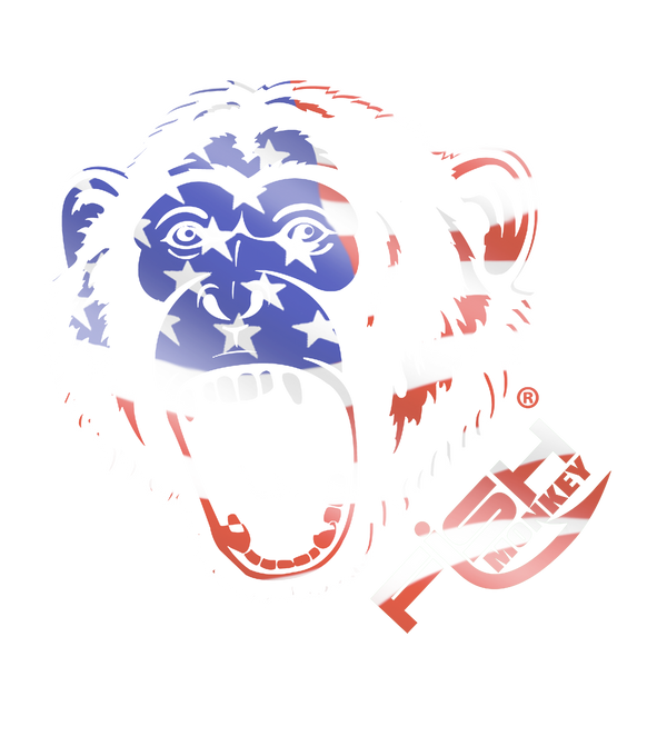 Americana Monkey        T-Shirt