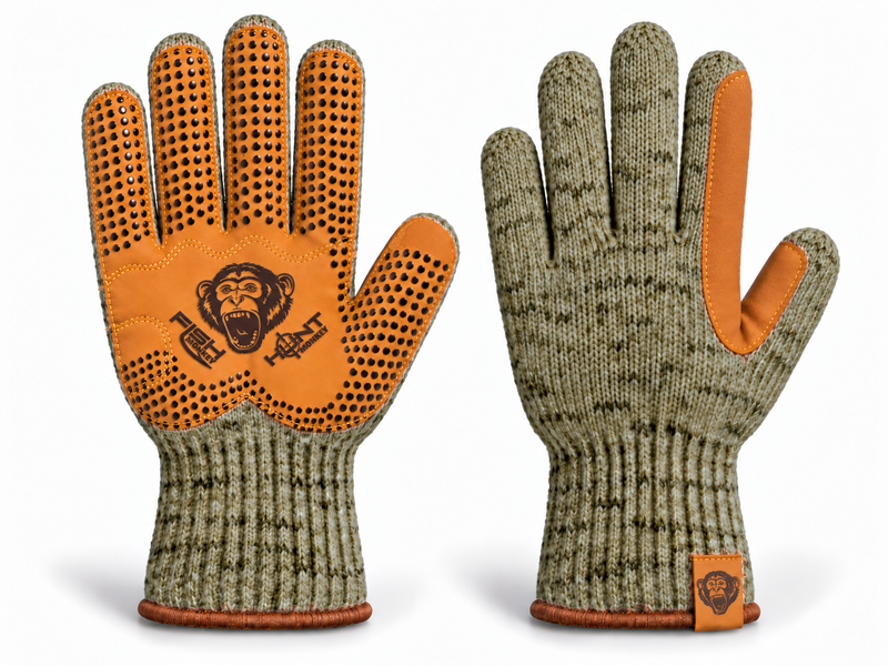 Wooly Long Full Coverage Wool Fishing Glove