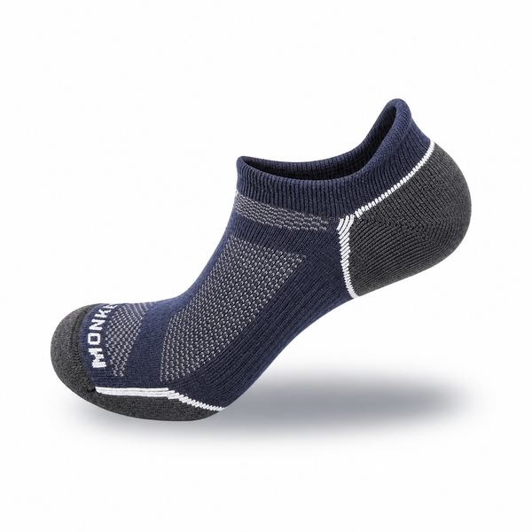 Lightweight Guide Series No-Show Fishing Sock Extra Cushion