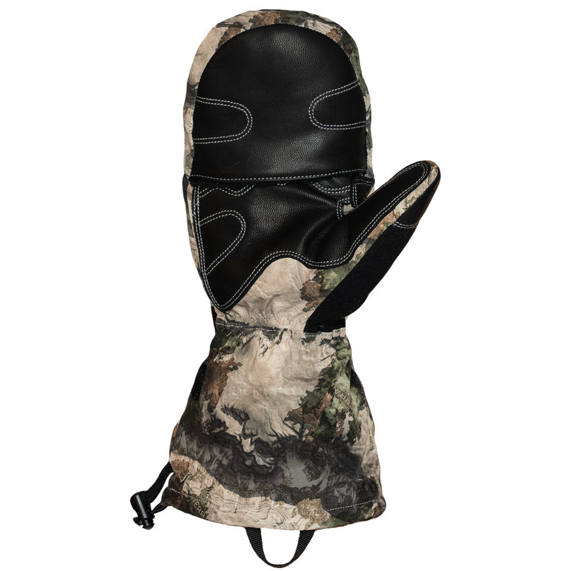 “YETI HUNT mitten in Mossy Oak Terra Gila camo with Sherpa fleece lining”