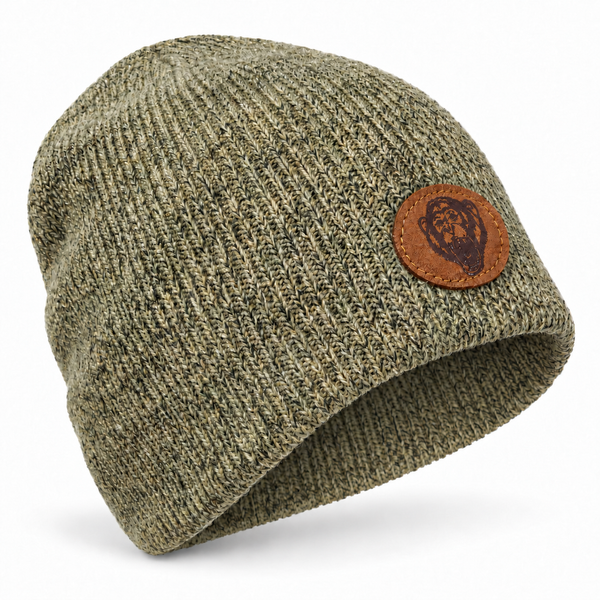 WOOLY HEAD Jersey Knit Wool Beanie