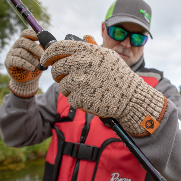 Wooly Long Full Coverage Wool Fishing Glove