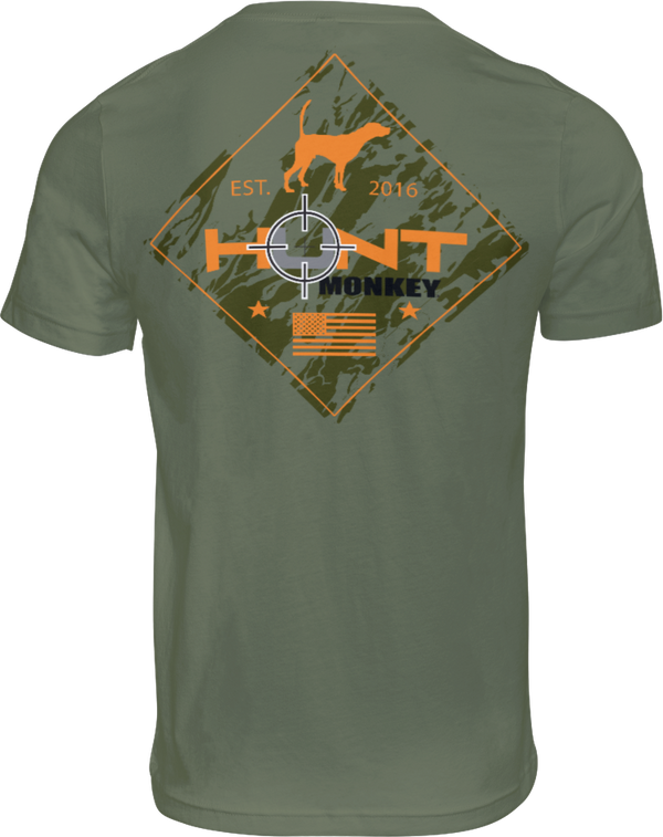 Hunt Monkey Camo Dog T-Shirt